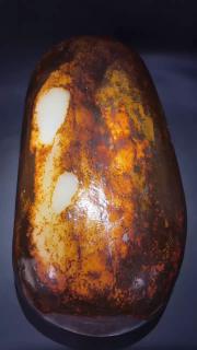 和田玉籽料原石 一级白 大窗重55.5斤